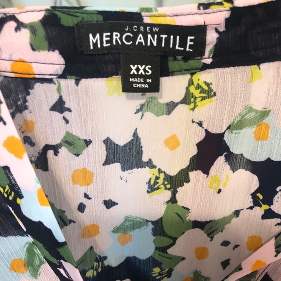J. Crew Mercantile Floral Dress. XXS. NWOT - Picture 6 of 6